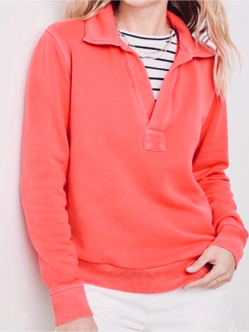 Classic Cam Sweatshirt Crab Shell